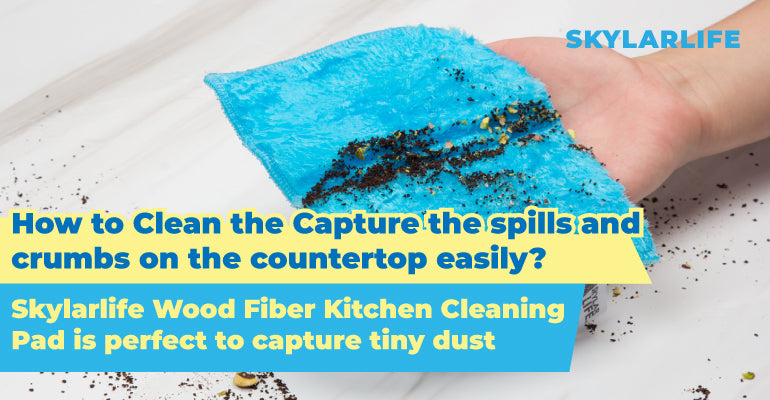 How to Clean and Capture the Spills and Crumbs on the countertop easil –  skylarglobal